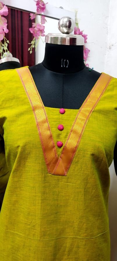Yellow kurti